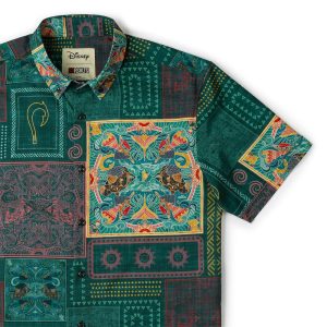 Disney’s Moana "Ocean Tapestry (Multicolor)" – KUNUFLEX Short Sleeve Shirt