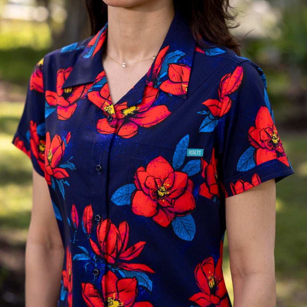 Bloom Service – Women's KUNUFLEX Short Sleeve Shirt - Image 3