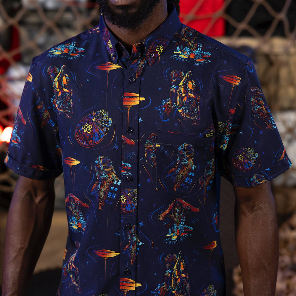 Star Wars™ "Wookiee Warp" – KUNUFLEX Short Sleeve Shirt - Image 4