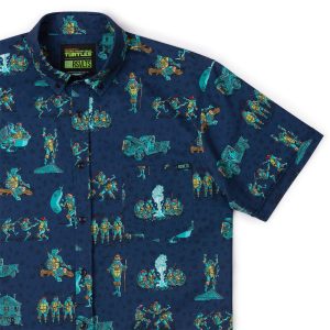 Teenage Mutant Ninja Turtles "It's Time to Go Back" – KUNUFLEX Short Sleeve Shirt