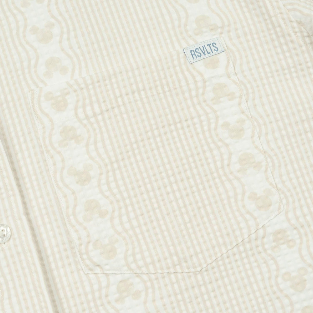 Disney "Boardwalk Mickeys" – Stretch Seersucker Short Sleeve Shirt - Image 3