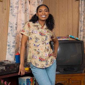 Disney’s DuckTales "Birds of a Treasure" – Women's KUNUFLEX Short Sleeve Shirt