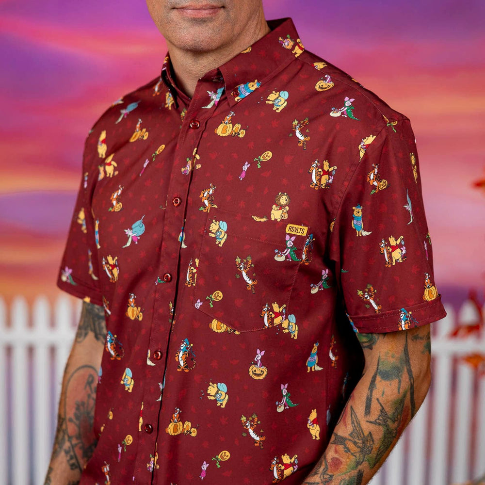 Disney’s Winnie the Pooh "Tricks & Hunny Treats" – KUNUFLEX Short Sleeve Shirt - Image 4