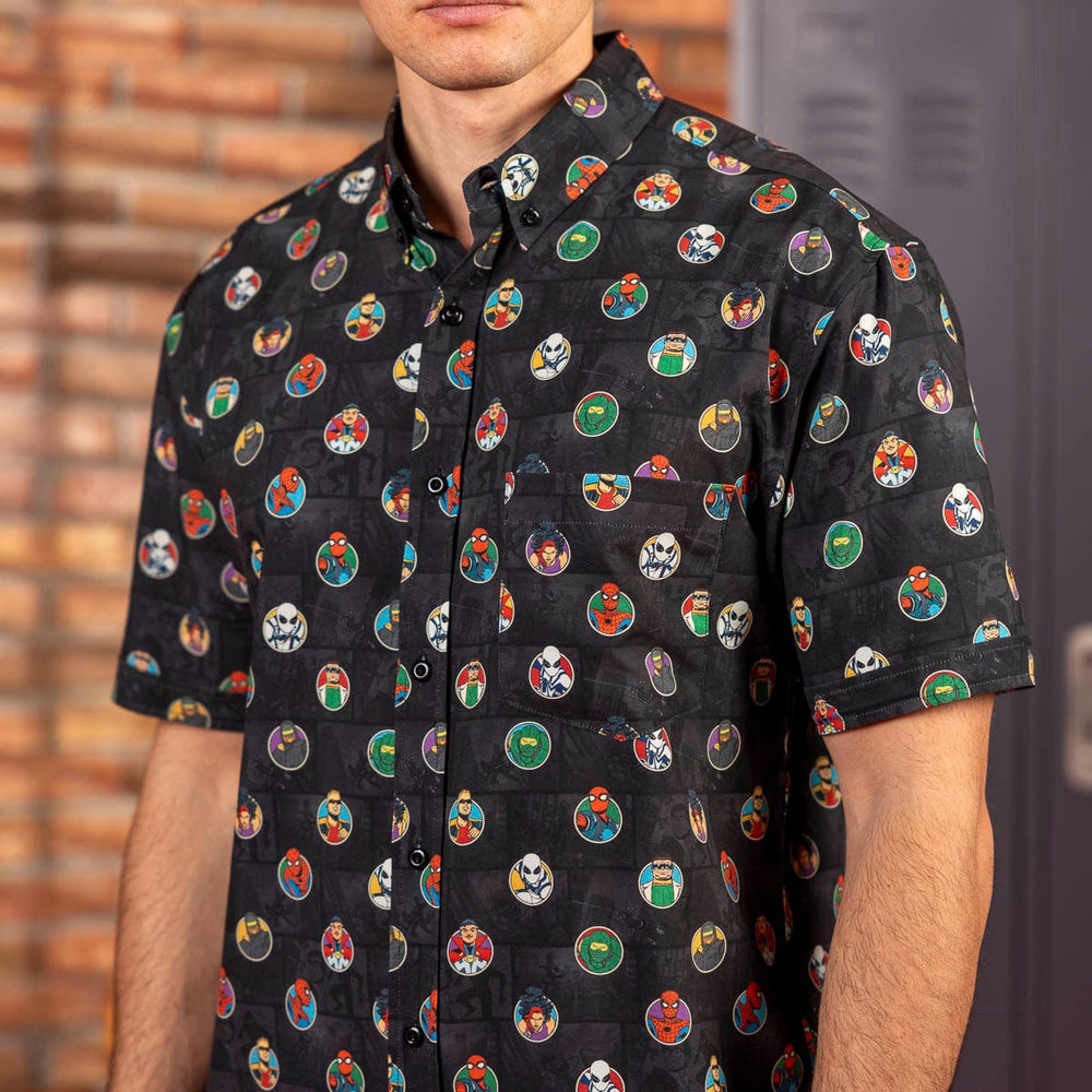 Your Friendly Neighborhood Spider-Man "Allies and Archenemies" – KUNUFLEX Short Sleeve Shirt - Image 4