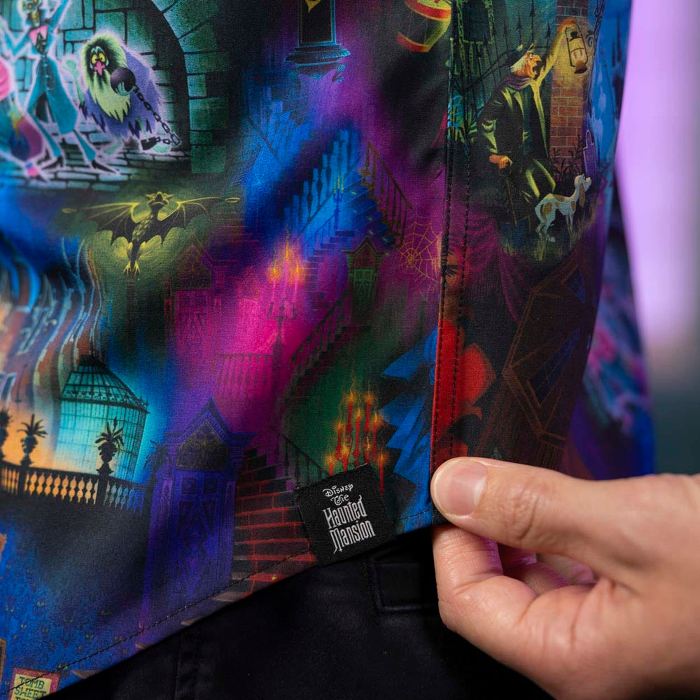 Disney's Haunted Mansion "999 Happy Haunts" – KUNUFLEX Short Sleeve Shirt - Image 6