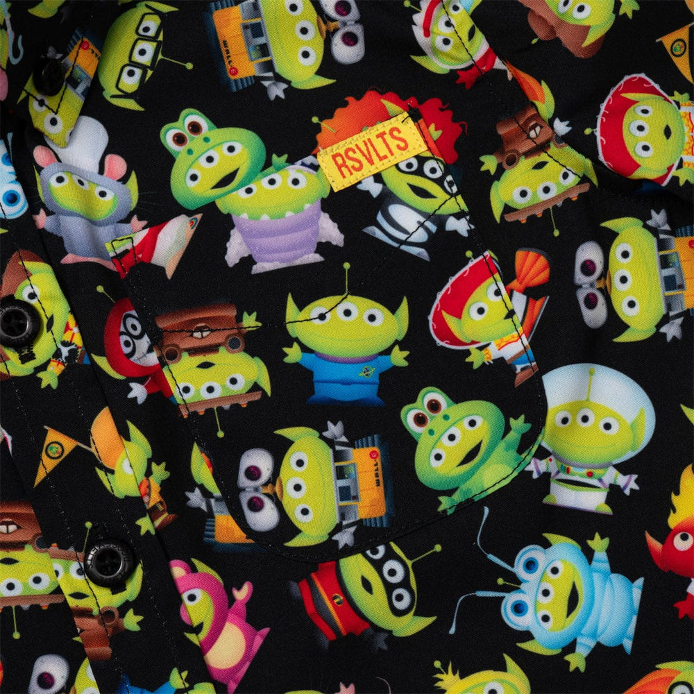 Disney and Pixar Toy Story "Cosmic Costumes" – Preschooler KUNUFLEX Short Sleeve Shirt - Image 3