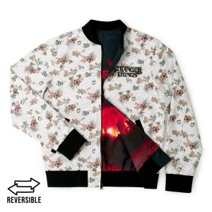 Stranger Things "Mind Flayer Mayhem" – Reversible Bomber Jacket