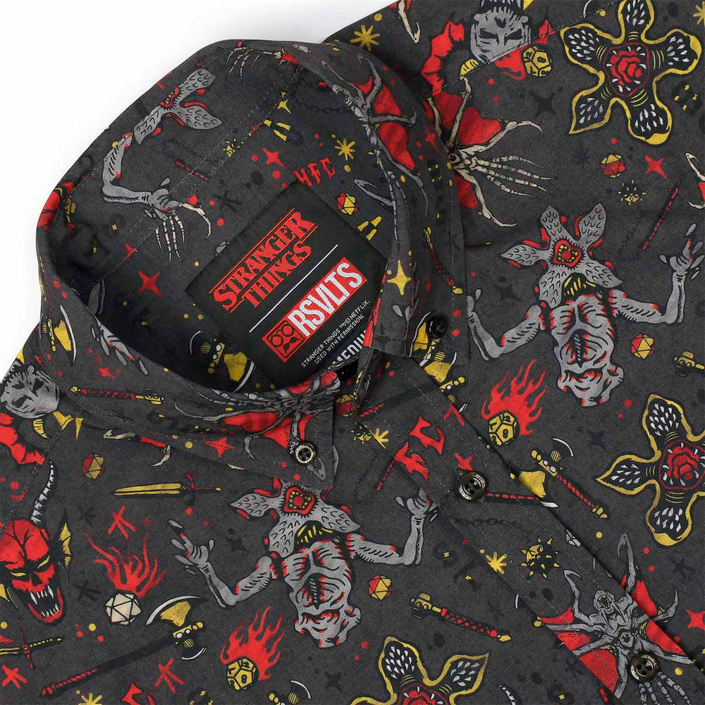 Stranger Things "Hellfire Club" – KUNUFLEX Short Sleeve Shirt - Image 6