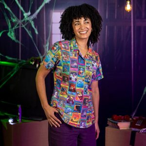 Goosebumps "Book Fair Nightmare" – Women's KUNUFLEX Short Sleeve Shirt