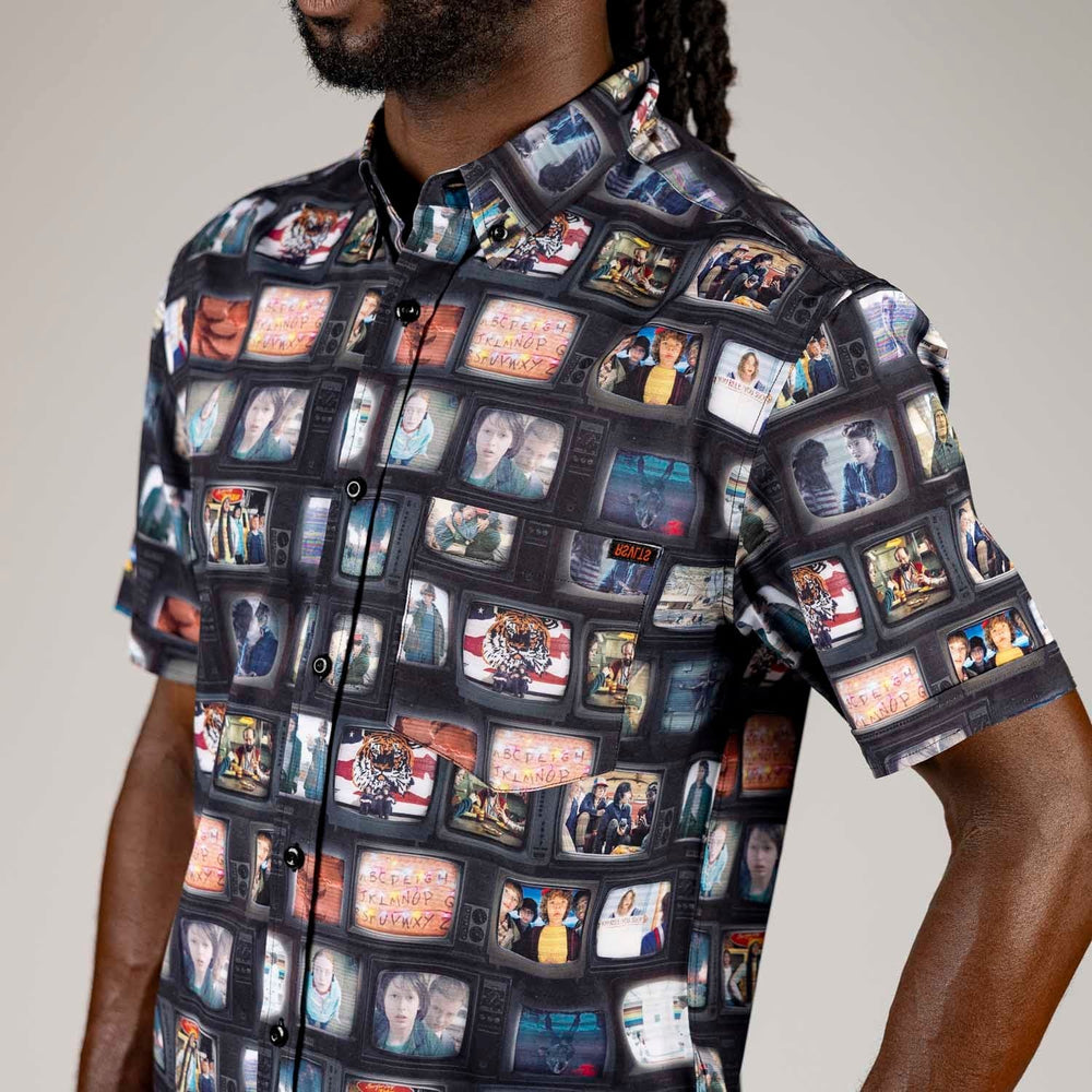 Stranger Things "Strange Signals" – KUNUFLEX Short Sleeve Shirt - Image 4