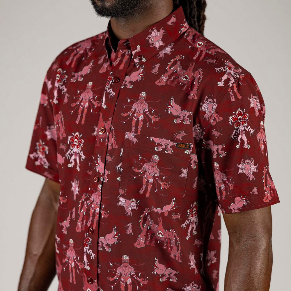 Stranger Things "Vecna and Friends" – KUNUFLEX Short Sleeve Shirt - Image 4