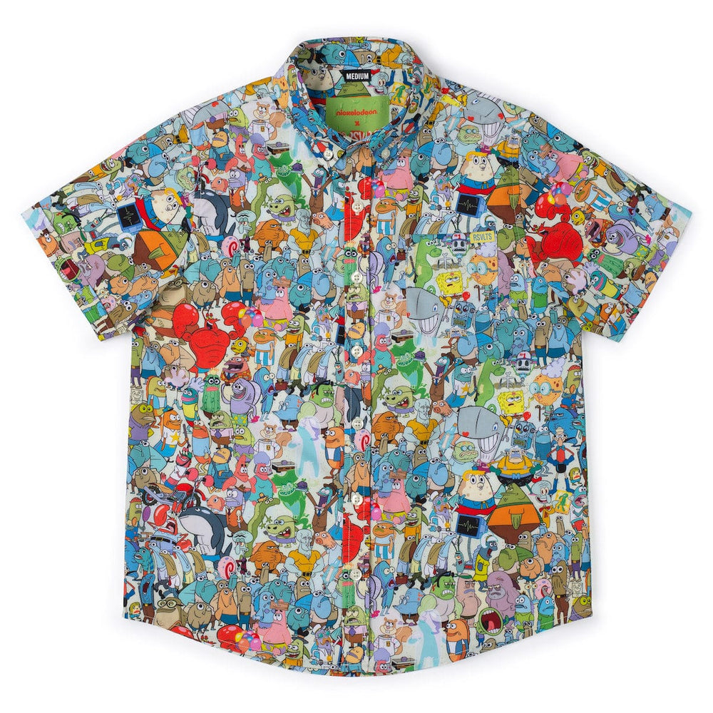 SpongeBob "Welcome to Bikini Bottom" – Youth KUNUFLEX Short Sleeve Shirt