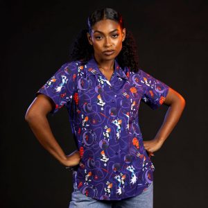 Disney and Pixar The Incredibles "Operation Kronos" – Women's KUNUFLEX Short Sleeve Shirt