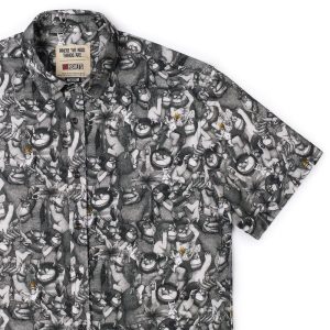 Where the Wild Things Are "The Wild Rumpus (Royal Edition)" – Bamboo Short Sleeve Shirt
