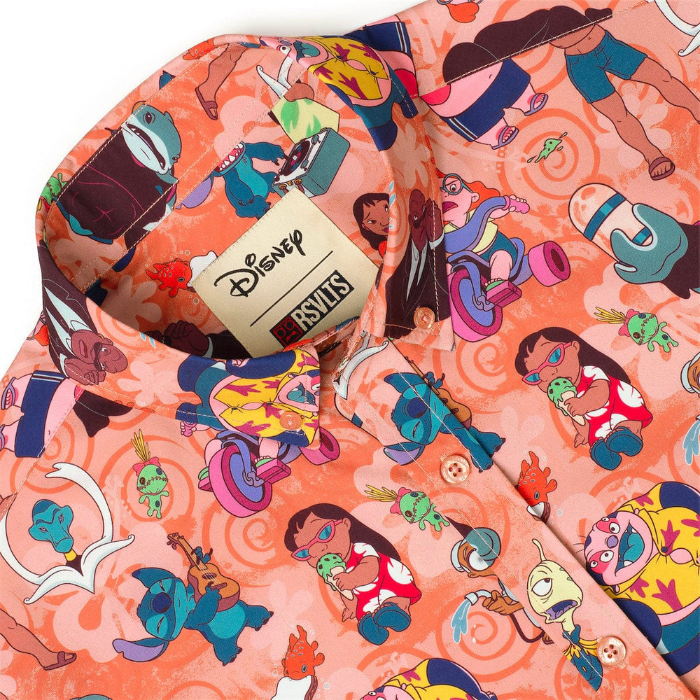 Disney's Lilo & Stitch "Ohana Means Family" – KUNUFLEX Short Sleeve Shirt - Image 6