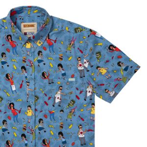 Bob's Burgers "Belcher Brawl" – KUNUFLEX Short Sleeve Shirt