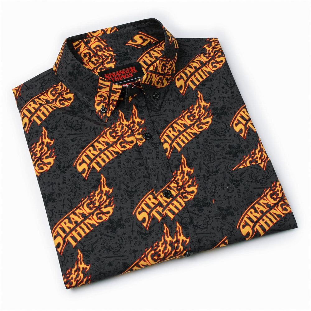 Stranger Things "Hot as Hellfire" – KUNUFLEX Short Sleeve Shirt - Image 8