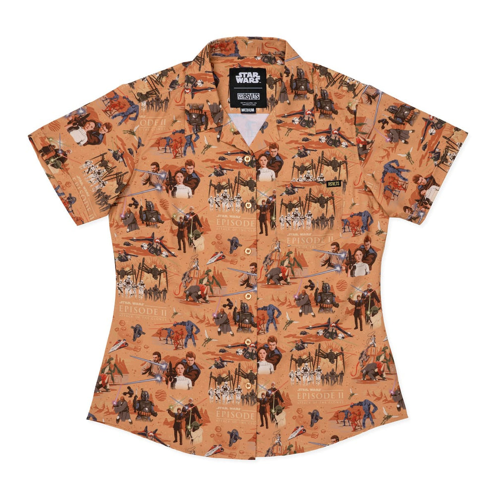 Star Wars™ "This Slumber Party's Over" – Women's KUNUFLEX Short Sleeve Shirt - Image 2