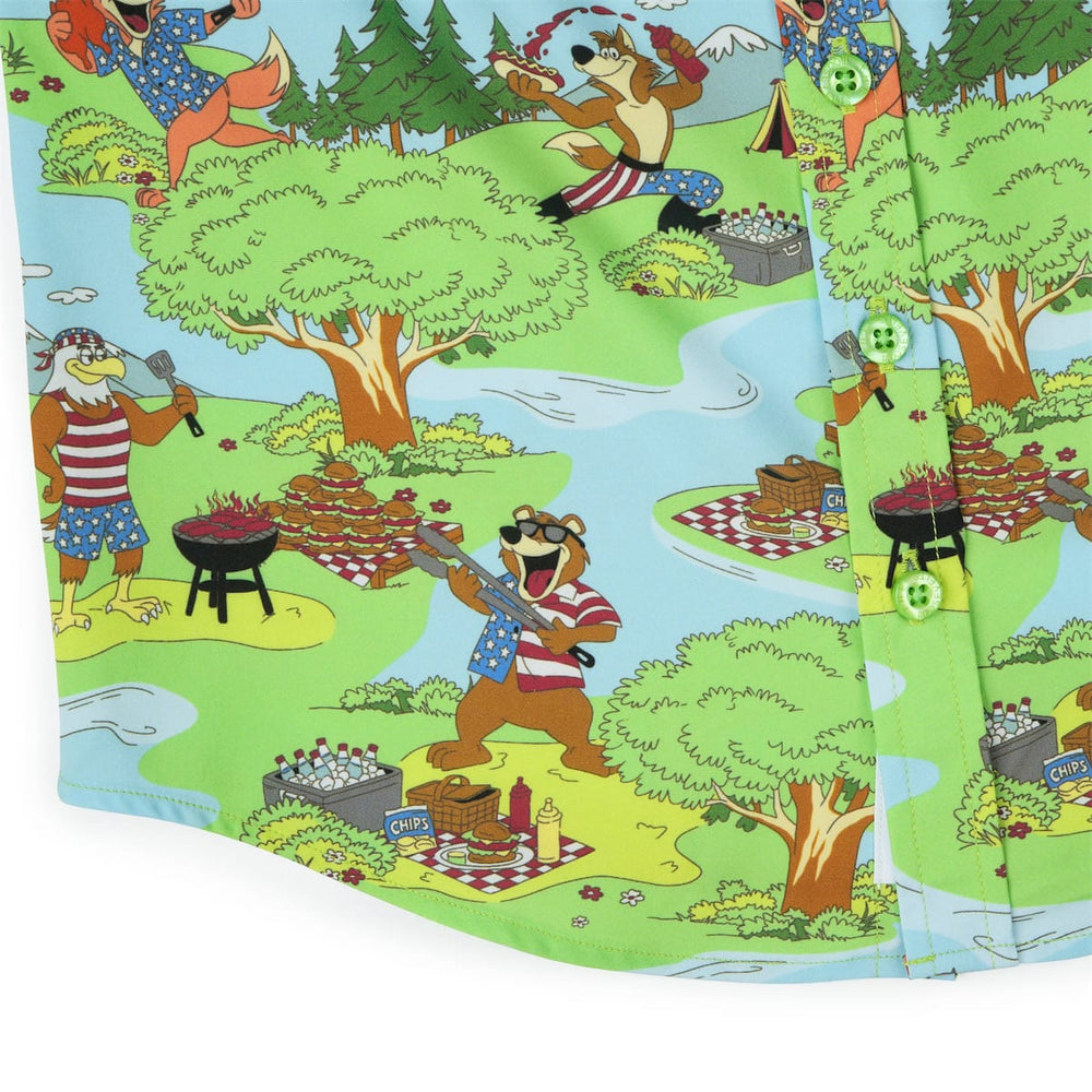 Forest Fourth – Preschooler KUNUFLEX Short Sleeve Shirt - Image 4