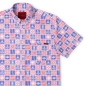 One Piece "Stamps of the Sea" – KUNUFLEX Short Sleeve Shirt
