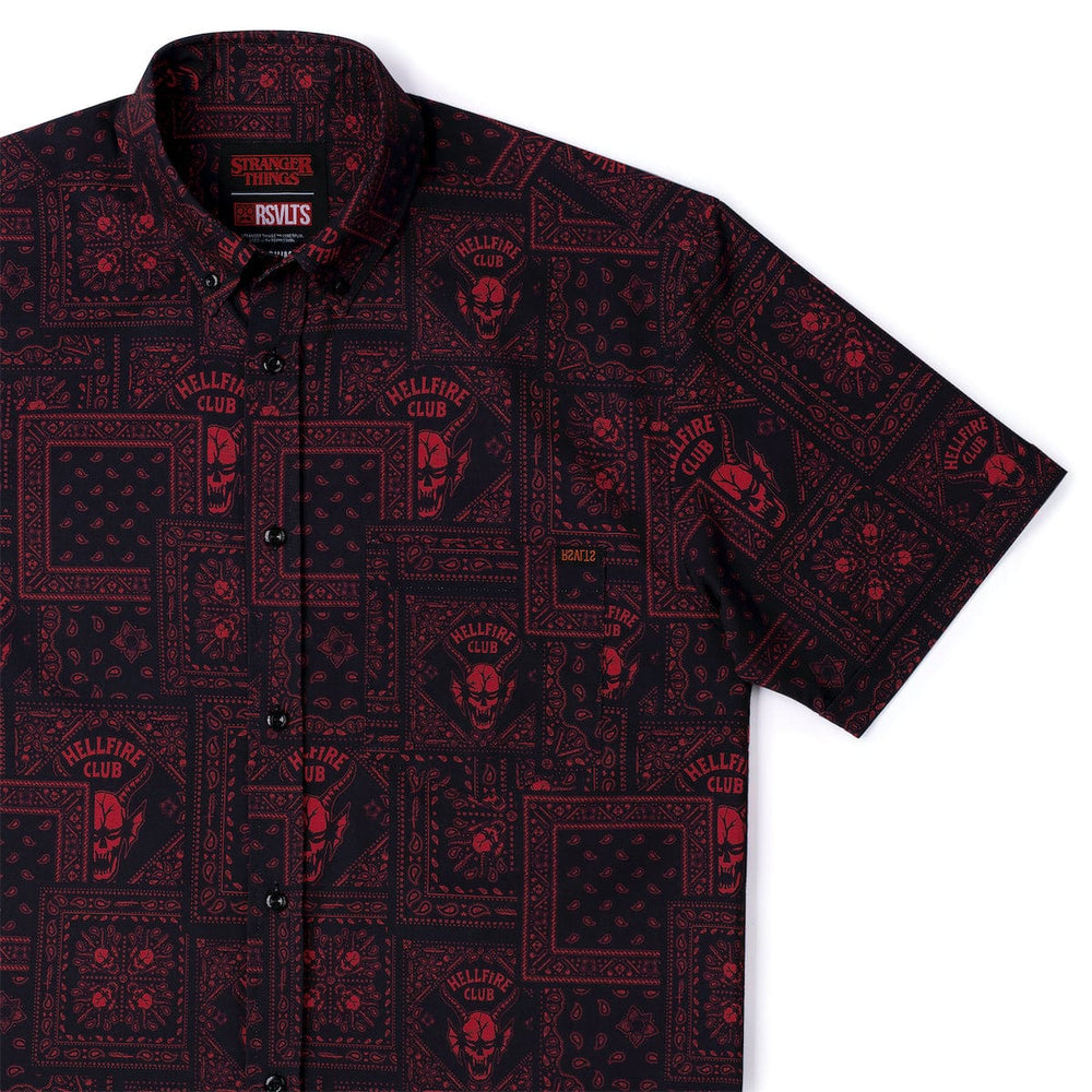 Stranger Things "Welcome to Hellfire" – KUNUFLEX Short Sleeve Shirt