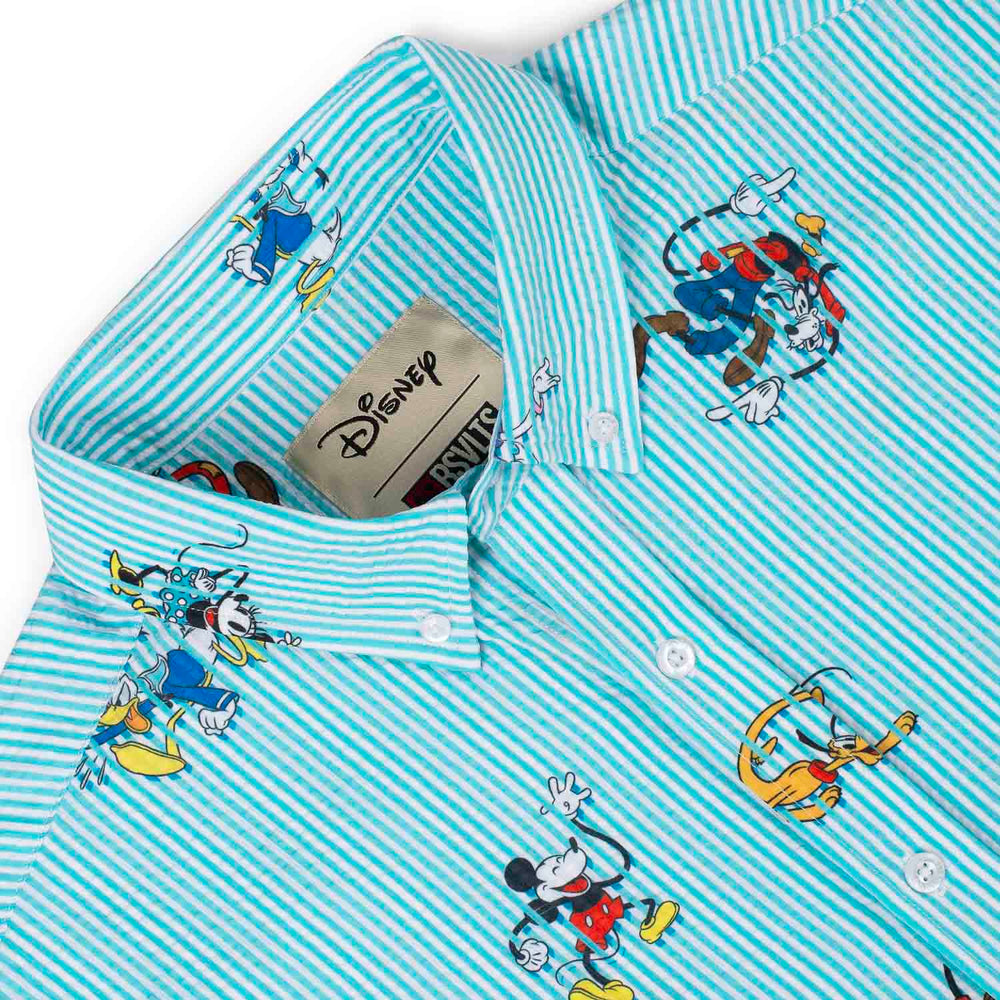 Disney "Limber Legends" – Stretch Seersucker Short Sleeve Shirt - Image 6