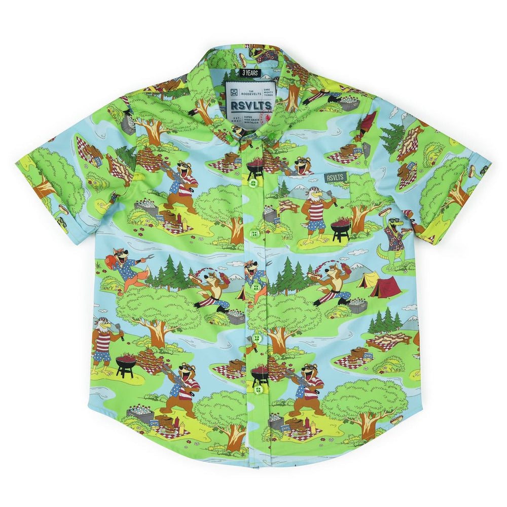 Forest Fourth – Preschooler KUNUFLEX Short Sleeve Shirt