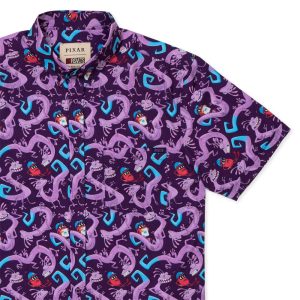 Disney and Pixar Monsters, Inc. "Slithering Sabotage" – KUNUFLEX Short Sleeve Shirt