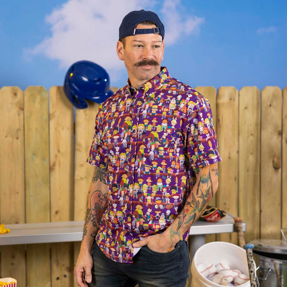 Backyard Sports "Backyard Bleachers" – KUNUFLEX Short Sleeve Shirt - Image 2