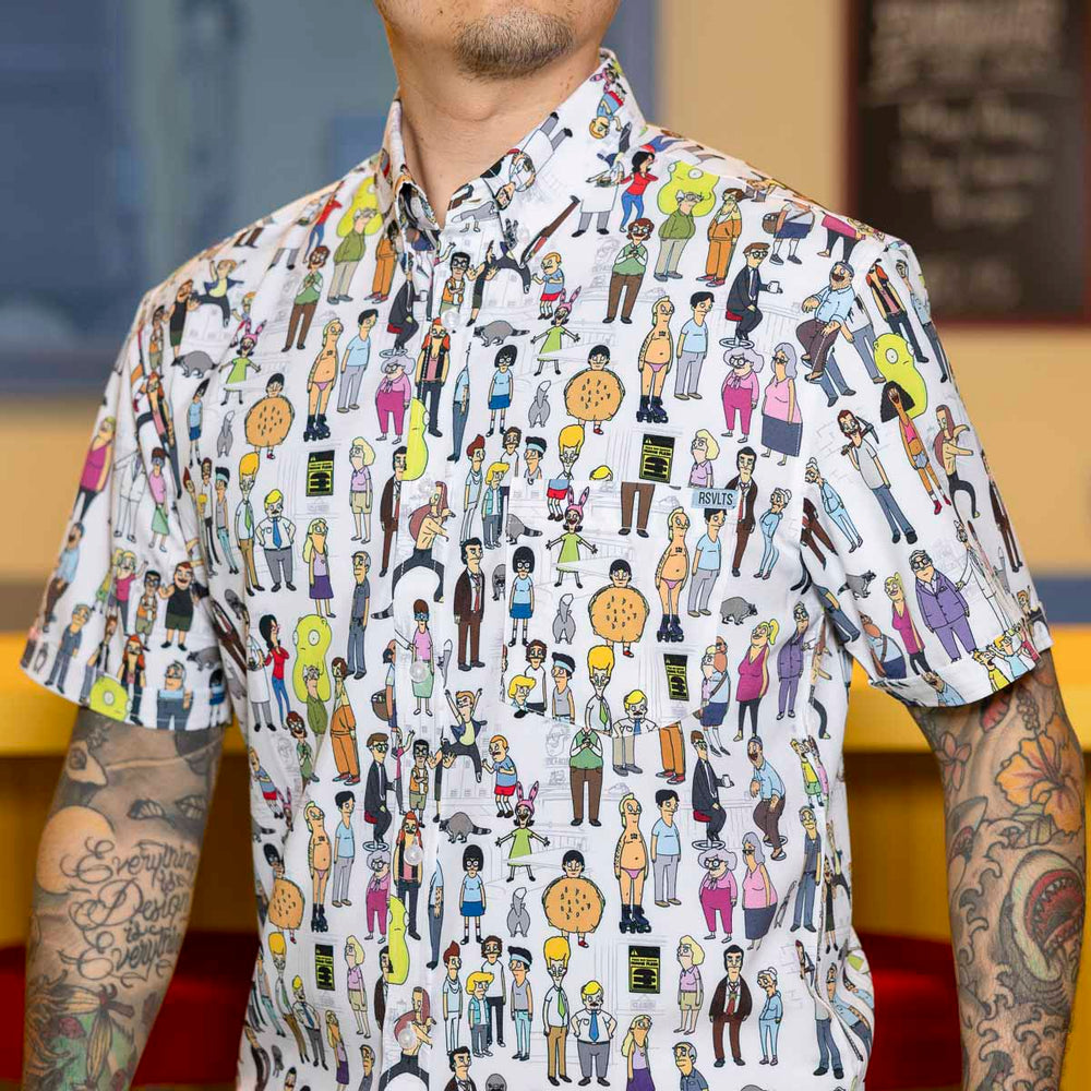 Bob's Burgers "Grand Re-Re-Re-Opening!" – KUNUFLEX Short Sleeve Shirt - Image 4