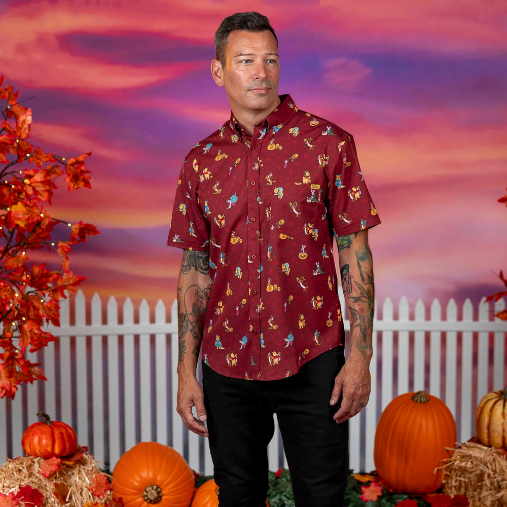 Disney’s Winnie the Pooh "Tricks & Hunny Treats" – KUNUFLEX Short Sleeve Shirt - Image 2