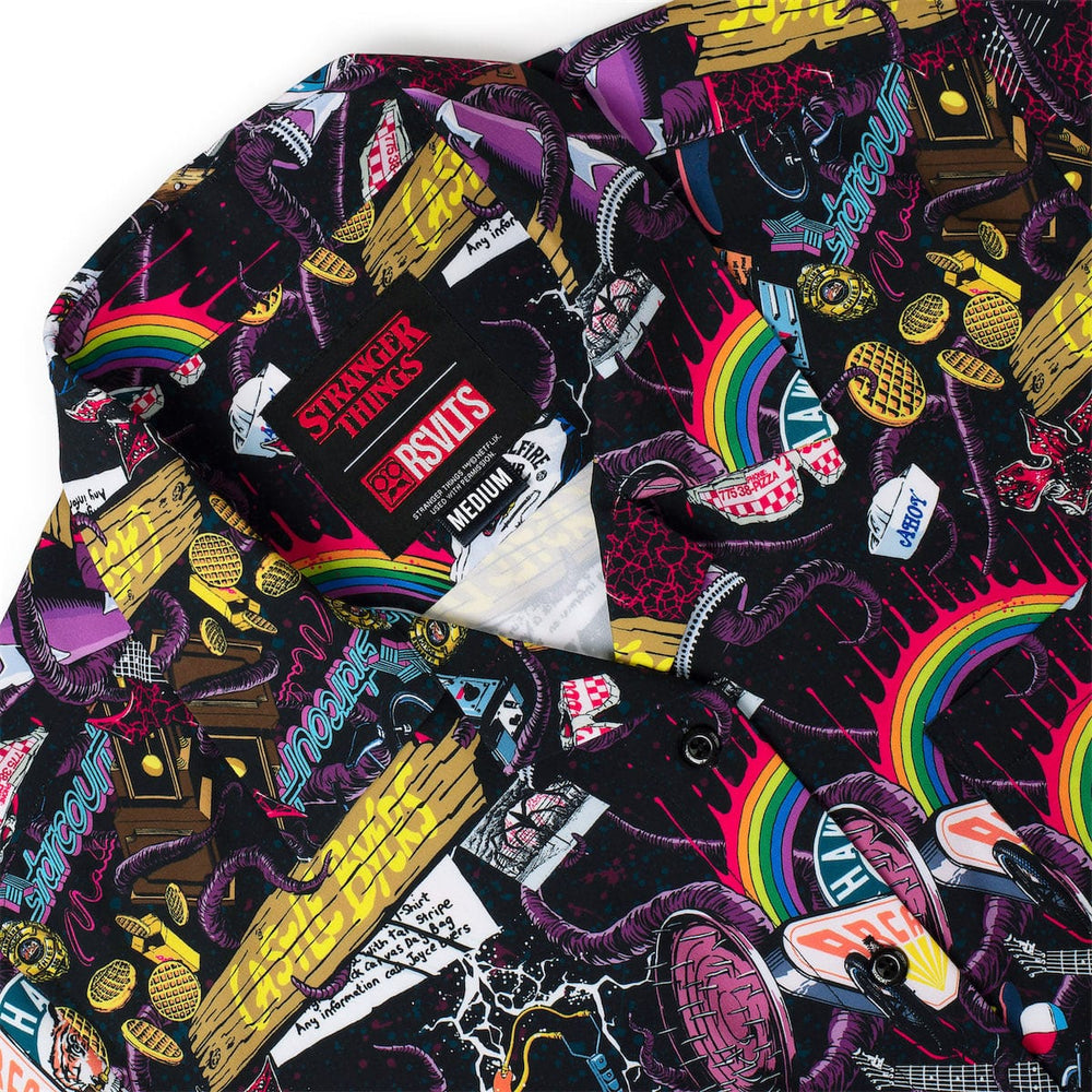 Stranger Things "Dimensions Collide" – Women's KUNUFLEX Short Sleeve Shirt - Image 6