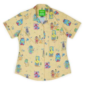 Sesame Street "Sunny Daze" – Women's KUNUFLEX Short Sleeve Shirt