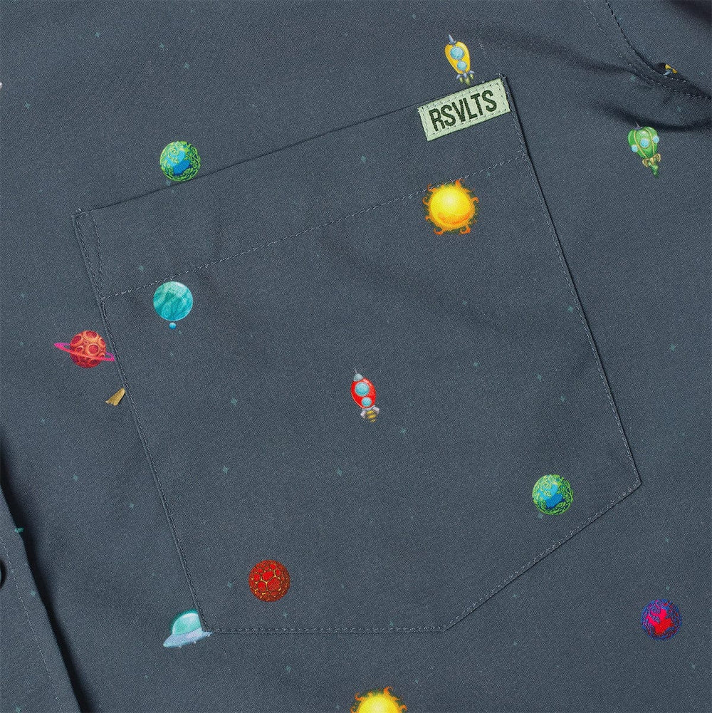 Intergalactic Planetarium – KUNUFLEX Short Sleeve Shirt - Image 2