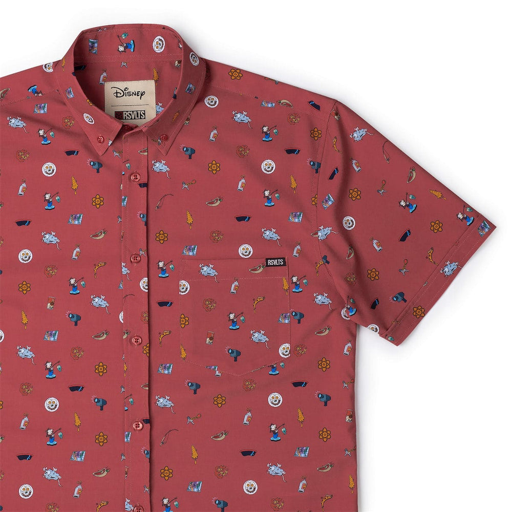 Disney’s A Goofy Movie "Road Trip Trinkets" – KUNUFLEX Short Sleeve Shirt