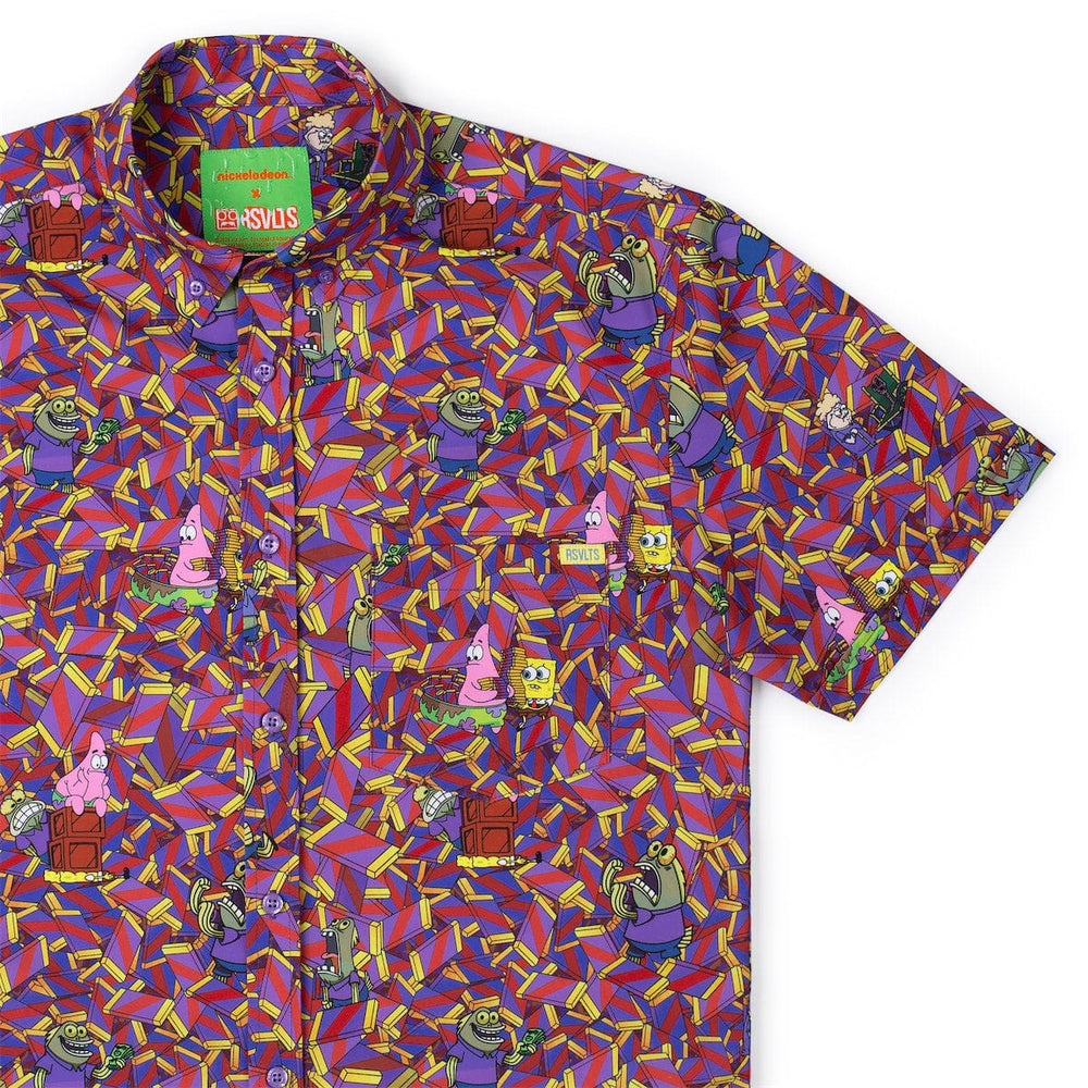 SpongeBob "CHOOOOOCOLATE!!!" – KUNUFLEX Short Sleeve Shirt - Image 4