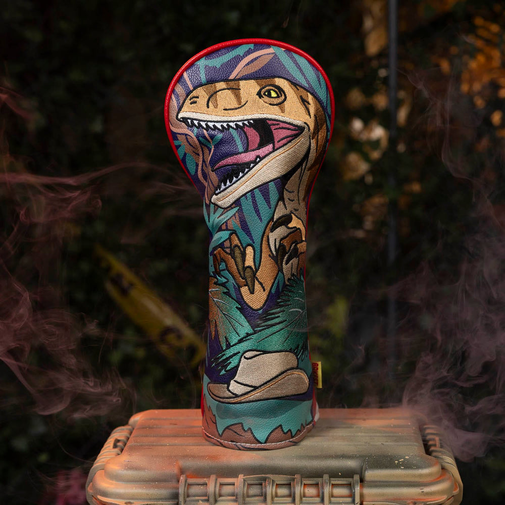 Jurassic Park "We're Being Hunted" – Fairway Headcover - Image 2