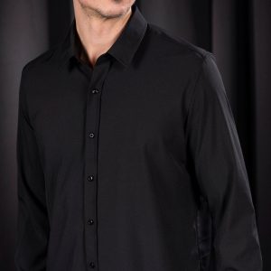 The Gatsby Collection 2025 "Black" – Good Looks KUNUFLEX Dress Shirt
