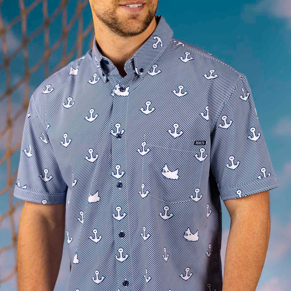 Jaws "The Beaches Will Be Open" – KUNUFLEX Short Sleeve Shirt - Image 4