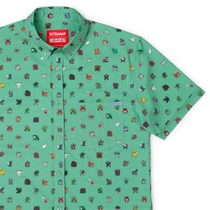 Ultraman "Tiny Tokusatsu" – KUNUFLEX Short Sleeve Shirt
