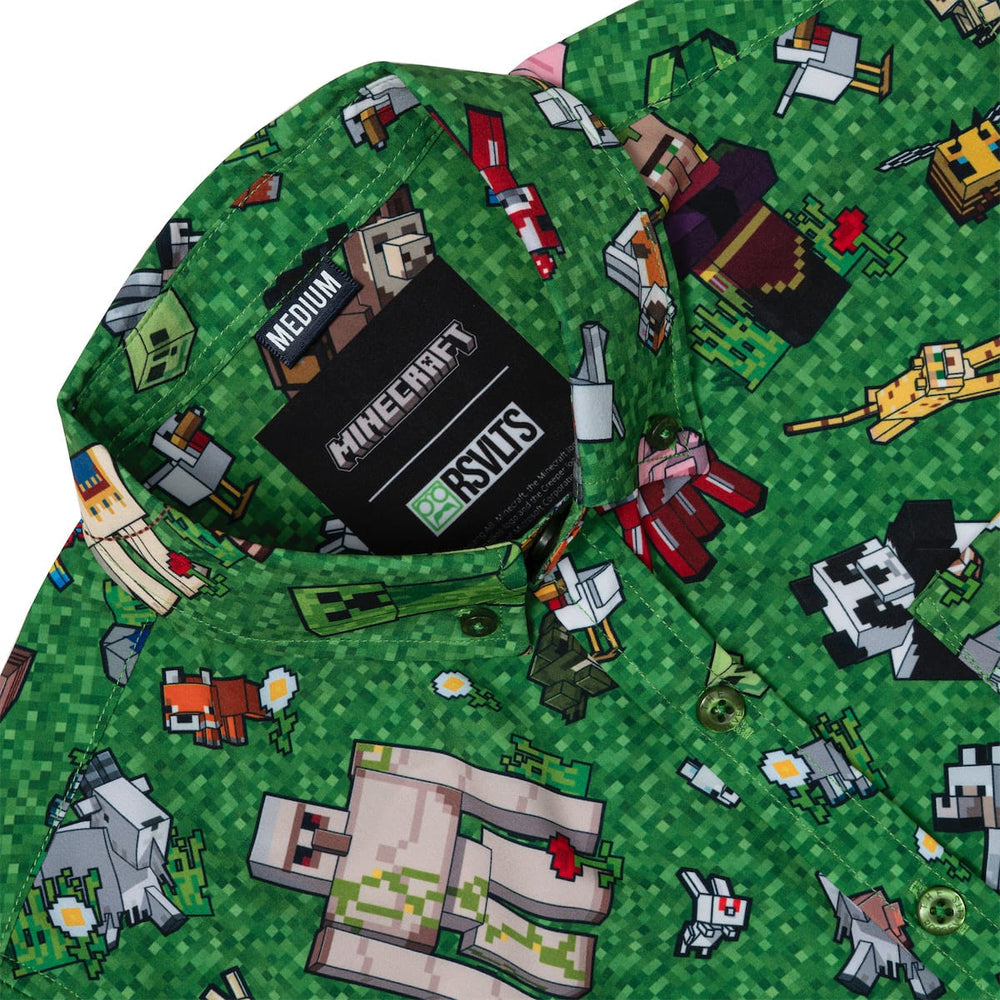 Minecraft "Overworld Odyssey" – Youth KUNUFLEX Short Sleeve Shirt - Image 4