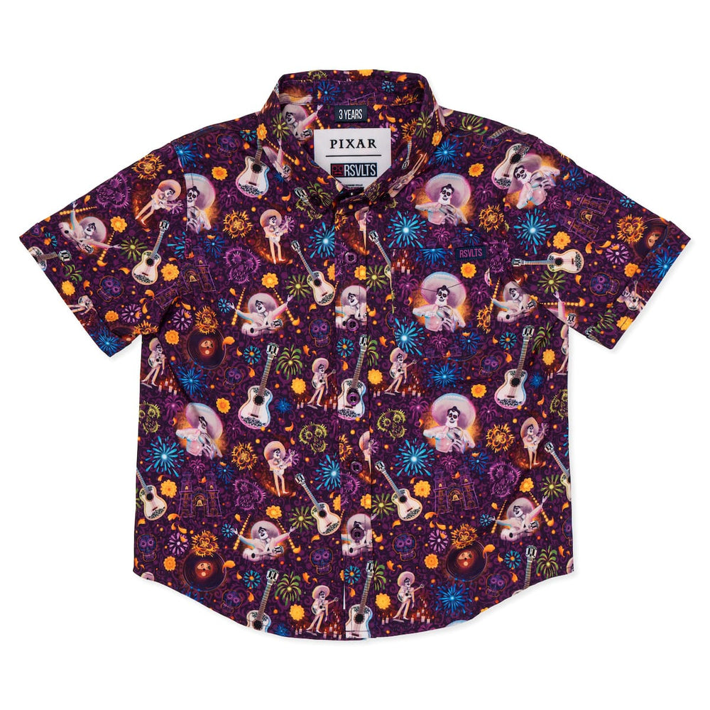 Disney and Pixar Coco "Remember Me" – Preschooler KUNUFLEX Short Sleeve Shirt - Image 2