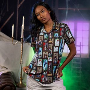 Disney's Haunted Mansion "The Stretching Room" – Women's KUNUFLEX Short Sleeve Shirt