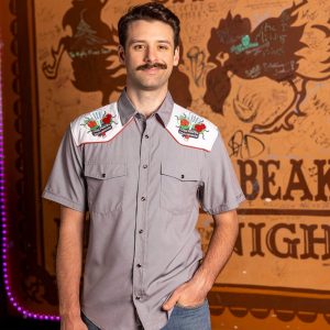 Guy Fieri "Love, Peace & Taco Grease" – Roper Short Sleeve Shirt