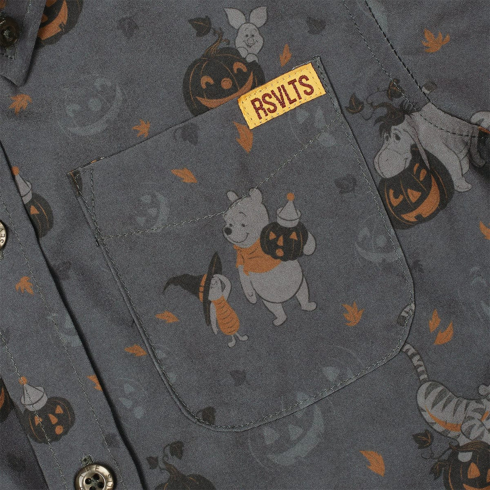 Disney’s Winnie the Pooh "Pooh's Pumpkin Patch" – Preschooler KUNUFLEX Short Sleeve Shirt - Image 3