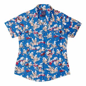 Sonic the Hedgehog "Catch Me If You Can" – Women KUNUFLEX Short Sleeve Shirt