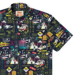 Back to the Future "Flux Overload" – KUNUFLEX Short Sleeve Shirt