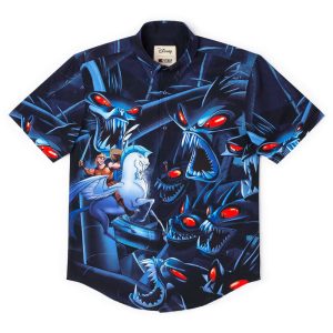 Disney’s Hercules "Herc vs. Hydra" – KUNUFLEX Short Sleeve Shirt