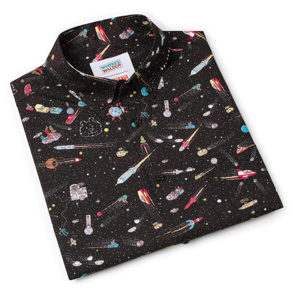 Where's Waldo? "Waldo in Space" – KUNUFLEX Short Sleeve Shirt - Image 8