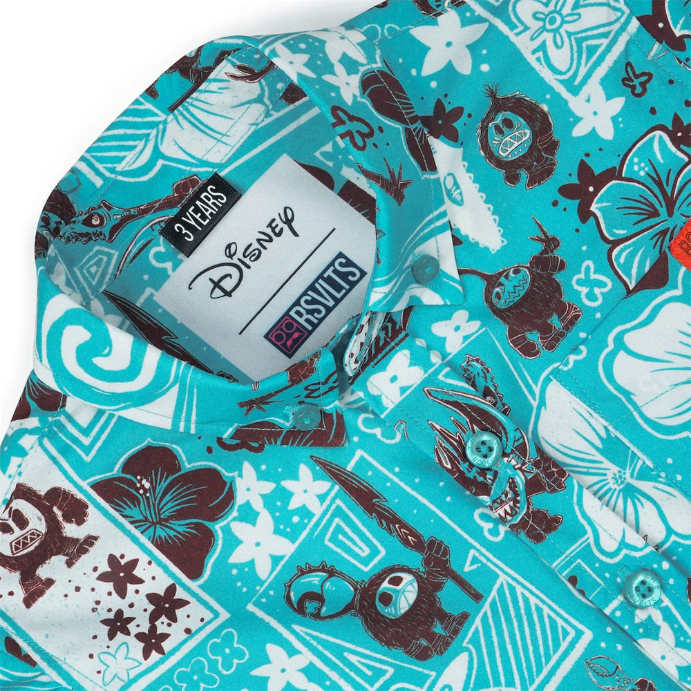 Disney’s Moana "Fear the Kakamora" – Preschooler KUNUFLEX Short Sleeve Shirt - Image 3